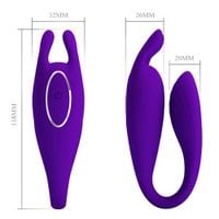 wibrator dla kobiet, stymulacja pochwy i łechtaczki. do wspólnego seksu.