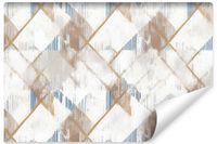 Fototapeta Do Salonu Wzór GEOMETRYCZNY Styl Retro Beton 450cm x 300cm