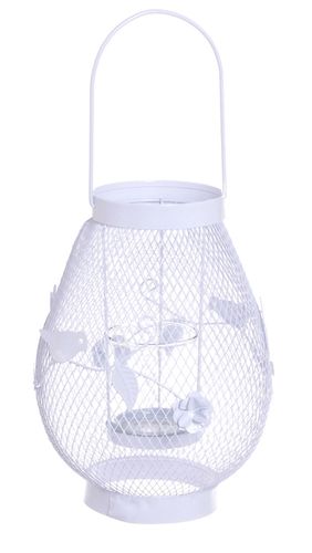 latarnia biała 19,5 x 17,5 x 24cm |  LAT-WX1203 na Arena.pl