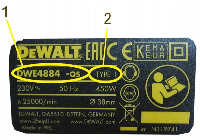 DEWALT N439275 UCHWYT DO DCF887 zdjęcie 5
