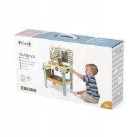 Viga 44065 PolarB Warsztat z narzędziami młotek klocki śruby EDU kolorowy