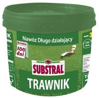 nawóz do trawy długodziałający 100 dni mineralny granulat 5kg substral