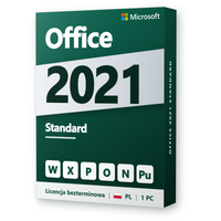 Klucz Office 2021 Standard PL Microsoft Licencja Wieczysta Faktura VAT