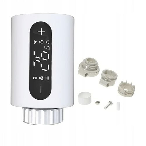 Inteligentny Termostat Zawór Głowica Grzejnikowy z LCD Smart Home Tuya WiFi na Arena.pl