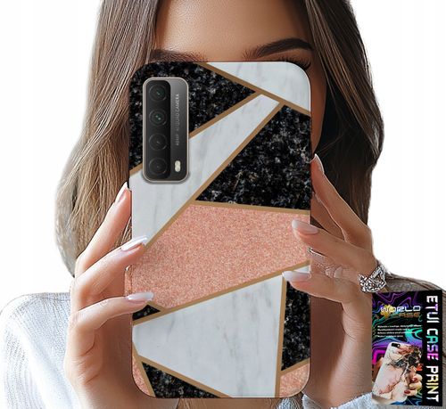 ETUI DO HUAWEI P SMART 2021 - ELEGANCKIE MODNE WZORY CASE + SZKŁO na Arena.pl