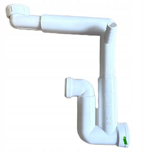 SYFON UMYWALKOWY Przyścienny Oszczędzający Miejsce DO UMYWALKI PRALKI fi 32 na Arena.pl