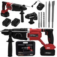 Młot Udarowy SDS Plus 1000W 4,5J Akumulatorowy 21V 2 x 4Ah 4,5J Kraft&Dele