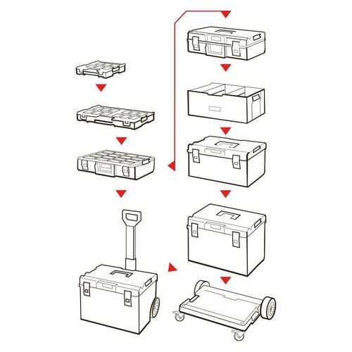 organizer qbrick system one l - skrz n1279 na Arena.pl