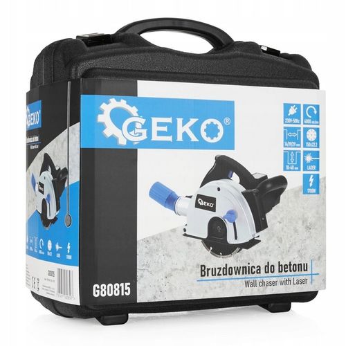 ELEKTRYCZNA BRUZDOWNICA DO BETONU ZE WSKAŹNIKIEM LASEREM 2 TARCZE na Arena.pl