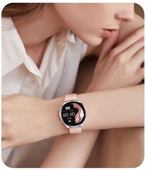 Zegarek Damski Smartwatch z Funkcją Rozmowy Menu PL + 2 PASKI + SŁUCHAWKI zdjęcie 12