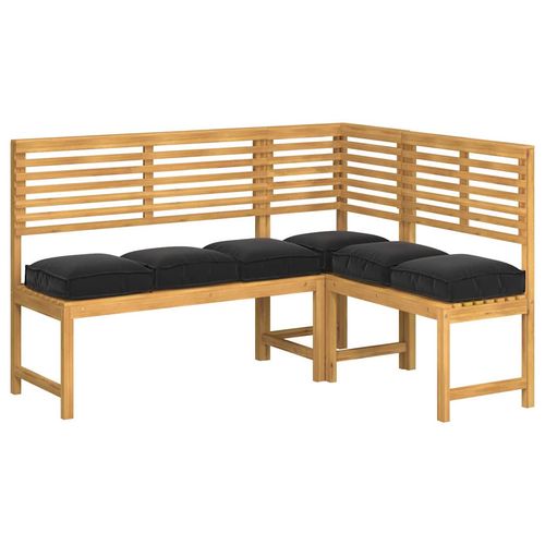 Poduszka na siedzisko z palet 6 pcs Czarny 40 x 40 x 8 cm na Arena.pl