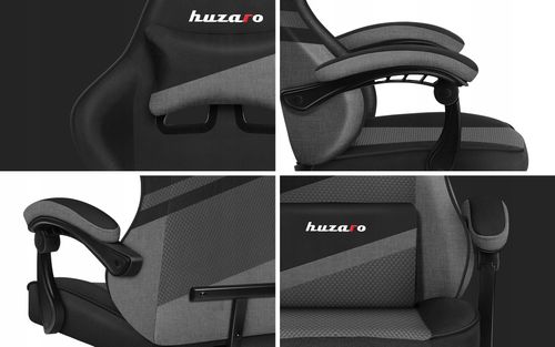 Fotel gamingowy Huzaro Force 4.4 Grey Mesh na Arena.pl