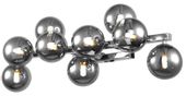 Kinkiet modernistyczny Dallas MOD547WL-09CH przydymiony