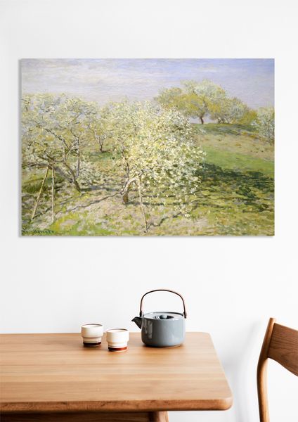 Obraz 60x40cm Spring, Monet Vintage do Salonu zdjęcie 7
