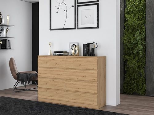 KOMODA MALWA M8 140 - DĄB ARTISAN na Arena.pl