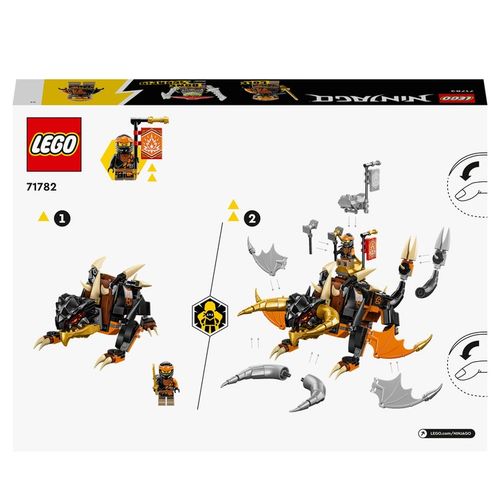 LEGO Ninjago Smok Ziemi Cole'a EVO 71782 na Arena.pl