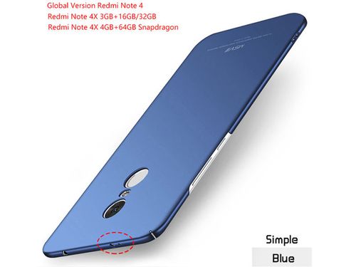 Etui MSVII Thin Case do Xiaomi Redmi Note 4X/4 global Granatowe na Arena.pl
