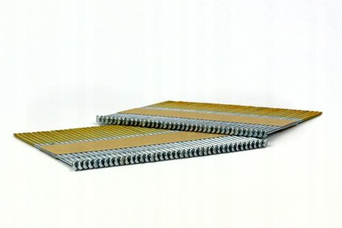 Gwoździe do gwoździarki łączone papierem 3,1x90mm 34° 2000szt Gładkie na Arena.pl