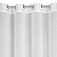 Firana gotowa na przelotkach LUNA 140x250 Eurofirany biała