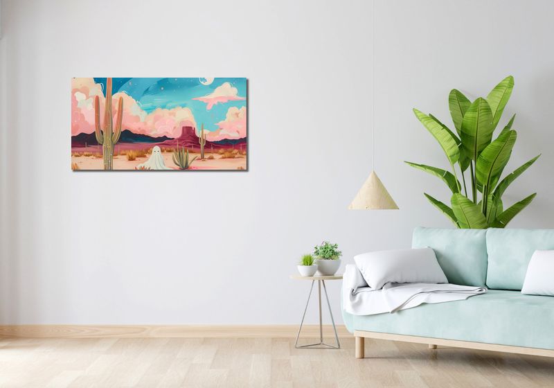 Obraz 100x50cm Duch Między Kaktusami zdjęcie 2