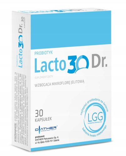 DIATHER LactoDr. 30 kapsułek na Arena.pl