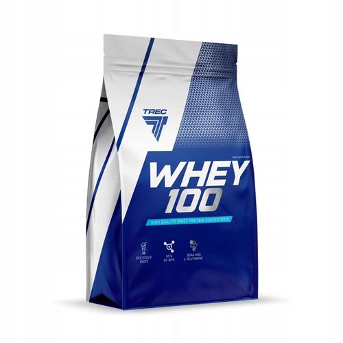 WPC Trec Whey 100 900g PYSZNE BIAŁKO PROTEINY NA MASĘ MIĘŚNIE DO TRENINGU na Arena.pl