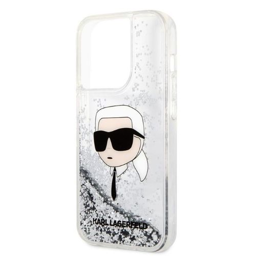 Etui Karl Lagerfeld do iPhone 14 Pro Max, Srebrny na Arena.pl