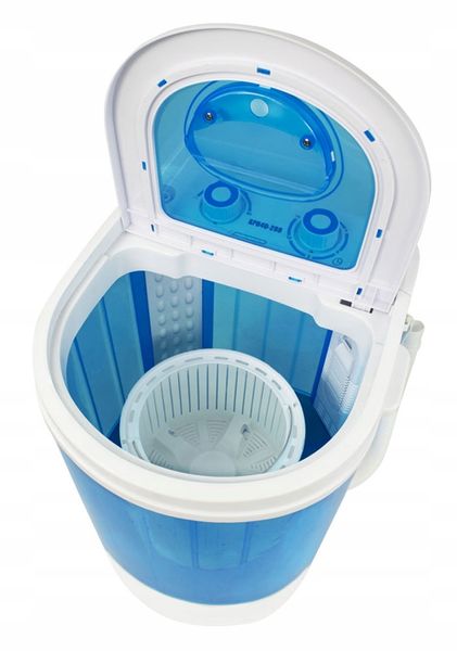 Mini Pralka Wirówka Domowo Turystyczna 4kg + 1,5kg Przenośna Działkę Lekka zdjęcie 8