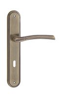 KLAMKA DRZWIOWA ZORBA 72MM KLUCZ KOLOR PATYNA