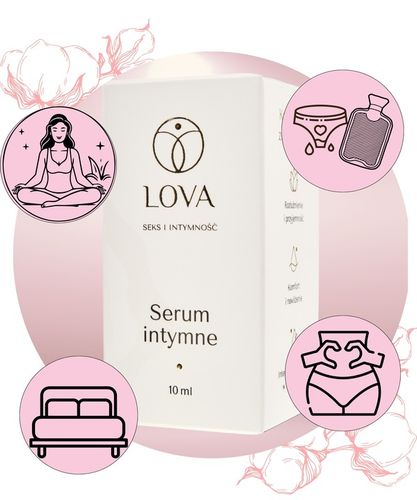 Serum Intymne LOVA Do Pielęgnacji Intymnej Spotęguje Doznania Miłosne 10 ml na Arena.pl