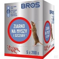 Ziarno na myszy i szczury, 1kg - 5 x doypack 200g