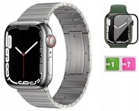 PASEK BRANSOLETA DO APPLE WATCH 8 45MM + SZKŁO