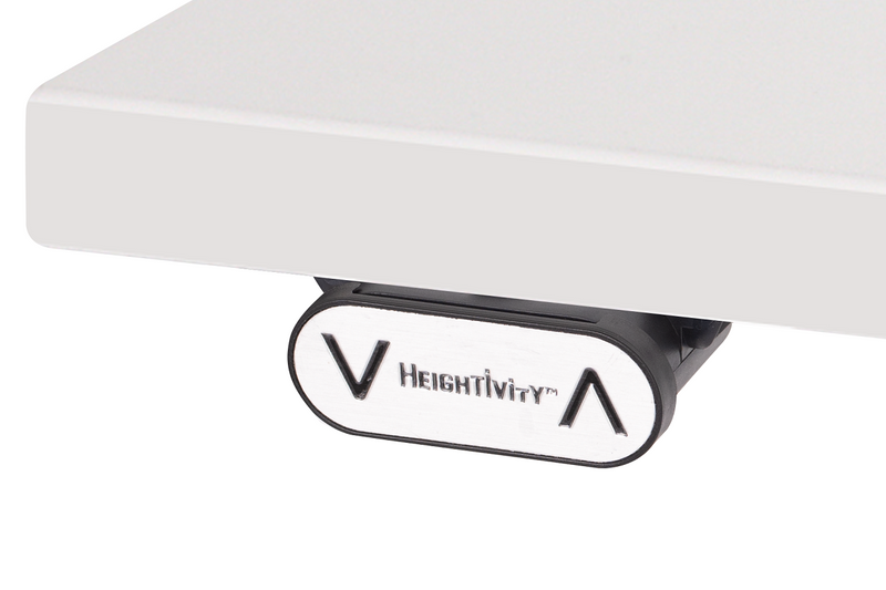 Solidne biurko regulowane 120x60 cm srebrne zdjęcie 11