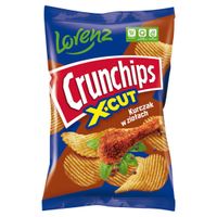 Crunchips X-Cut Chipsy ziemniaczane kurczak w ziołach 140 g