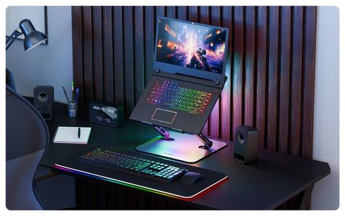 Podstawka Chłodząca pod laptopa REGULOWANA Huzaro Hold 4.0 RGB na Arena.pl