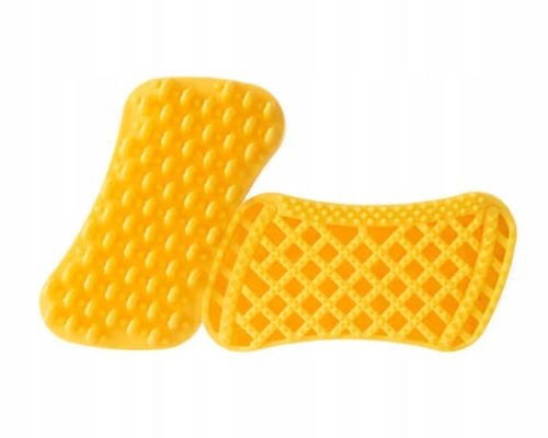 Szczotka dla psa Pet+Me Medium Silicone Yellow na Arena.pl