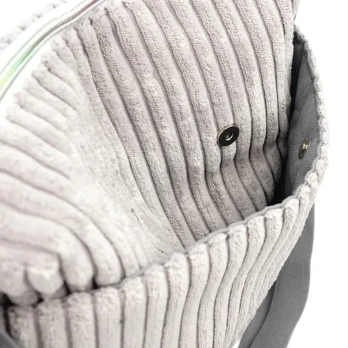 Torebka Sztruksowa Szara na Arena.pl