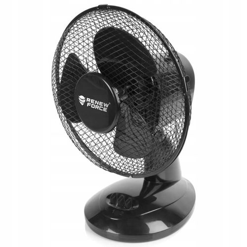 WENTYLATOR WIATRAK STOŁOWY STOJĄCY BIURKOWY OSCYLACJA CICHY MOCNY SKUTECZNY na Arena.pl