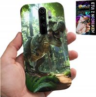 ETUI DO XIAOMI REDMI 9 - DINO DINOZAUR TYRANOZAUR CASE + SZKŁO
