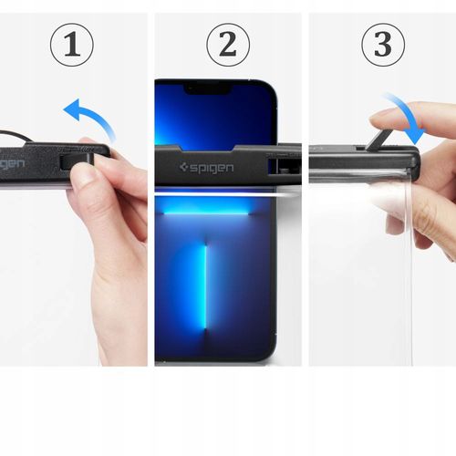 SPIGEN A601 UNIVERSAL WATERPROOF CASE CRYSTAL CLEAR na Arena.pl