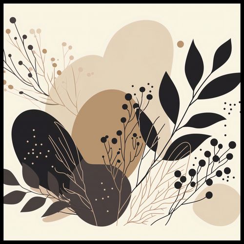 Plakat 100x100cm Harmonijka Przyrody na Arena.pl