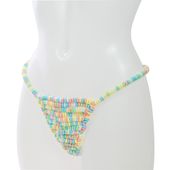 Stringi Damskie Z Koralików Cukierków Jadalne Sex