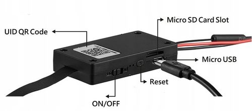 MINI KAMERA SZPIEGOWSKA ELASTYCZNA WIFI JAK GUZIK APLIKACJA DETEKCJA RUCHU na Arena.pl