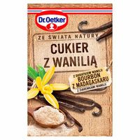 DR OETKER CUKIER Z WANILIĄ BOURBON 12G