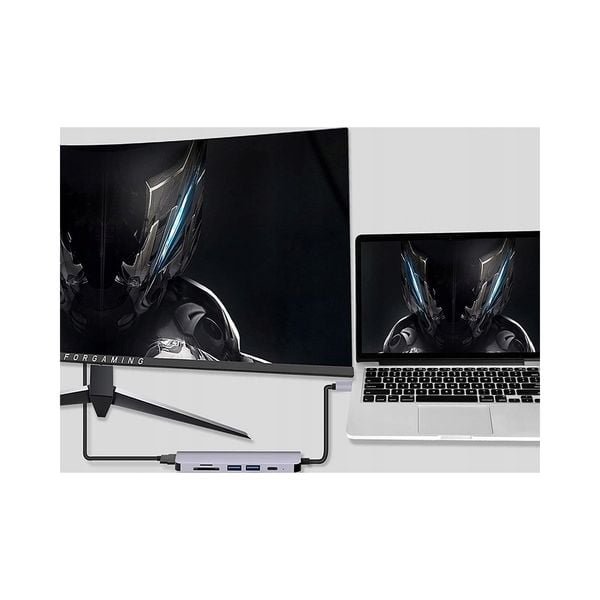 Hub USB Mobes 06757 6 portów zdjęcie 1