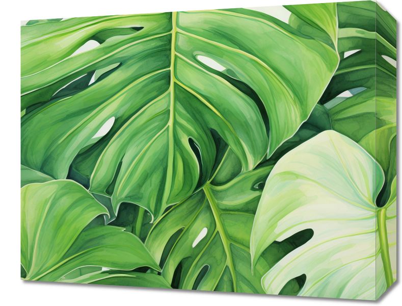 Obraz 50x40cm Tajemnice Liści zdjęcie 1