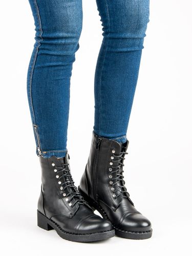 CZARNE WORKERY Rozmiar - 35 na Arena.pl