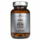 Grzyb Reishi - Ganoderma Lucidum - ekstrakt 670 mg Odporność Relaks Stres