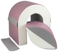 Tunel komplet 2 dużych klocków kształtek piankowych do żłobków przedszkoli