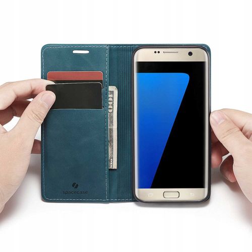 Spacecase Wallet Galaxy S7 Edge Blue na Arena.pl